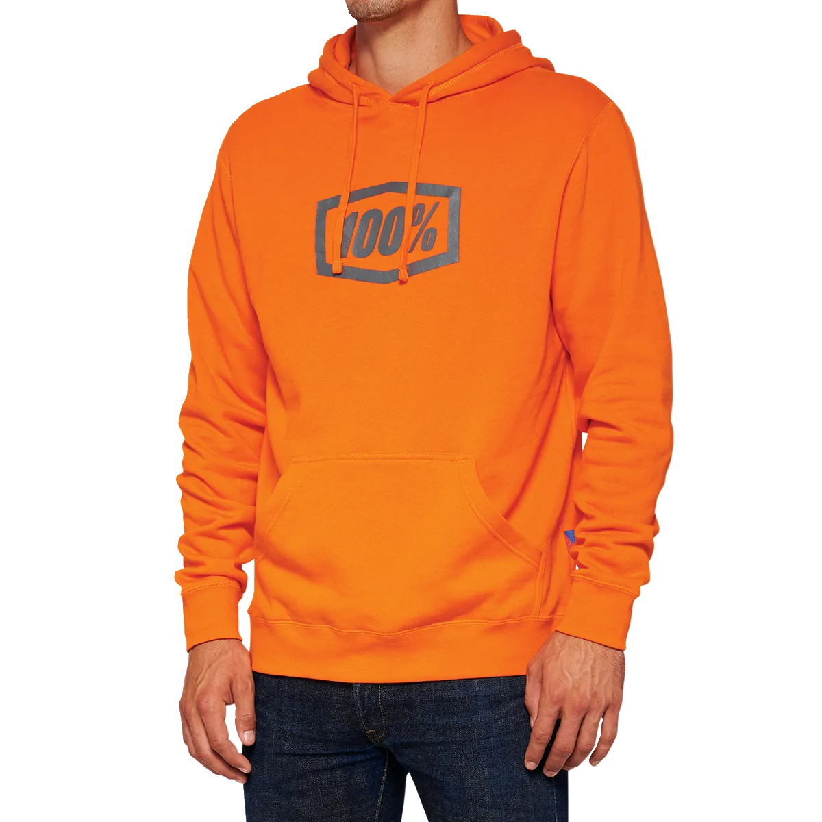 100% Hoodie Icon - Orange - XL 20029-00023