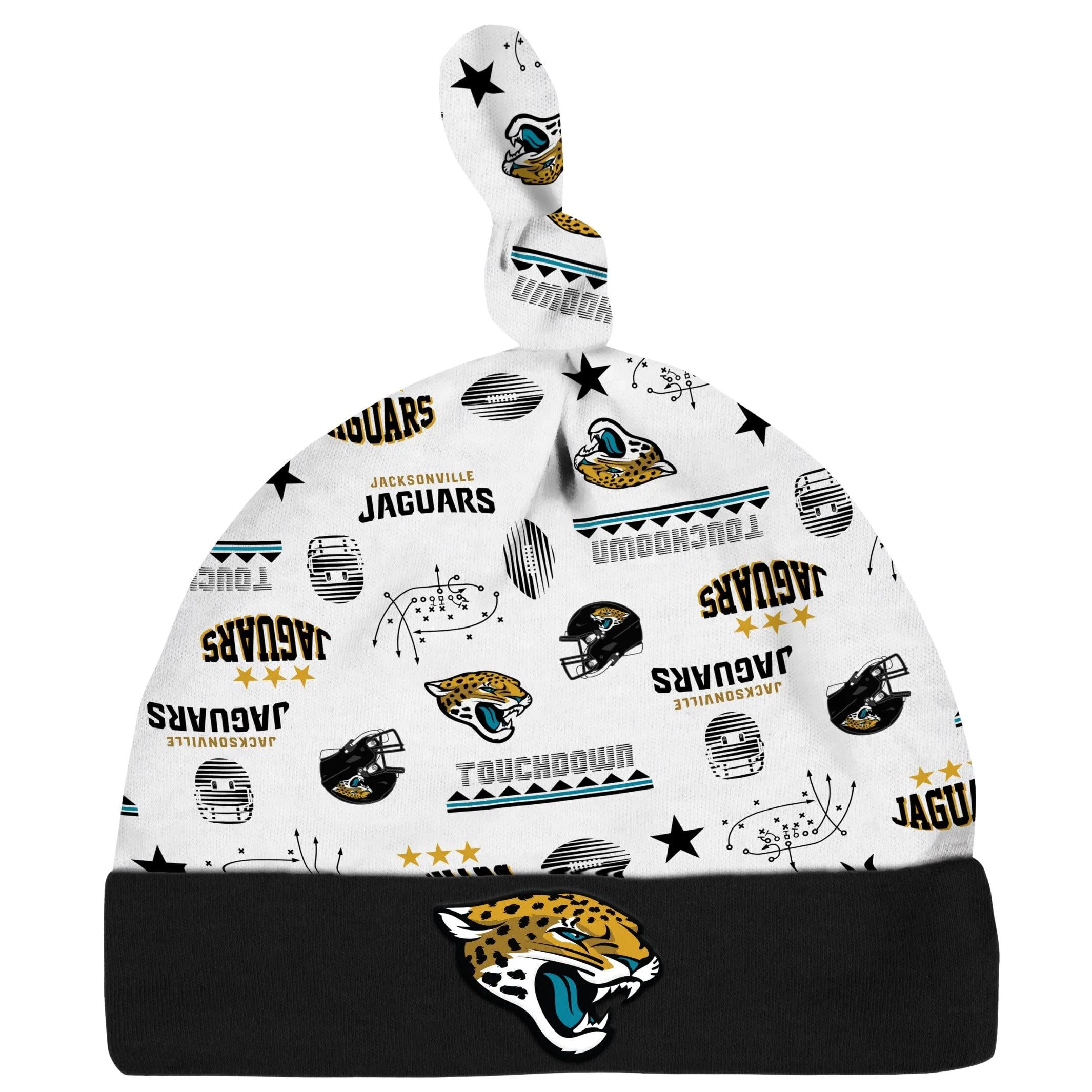 3-Piece Baby Boys Jaguars Bodysuit, Sleep 'N Play & Cap Set