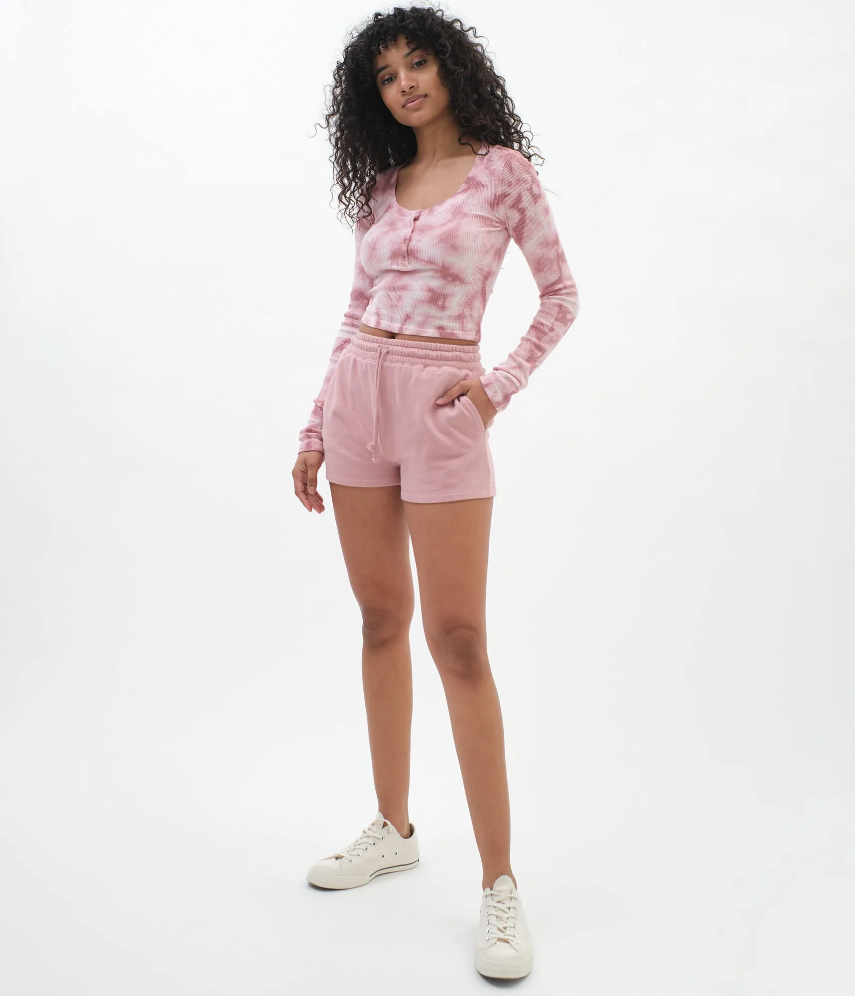 Aeropostale Solid Slouchy Shorts***