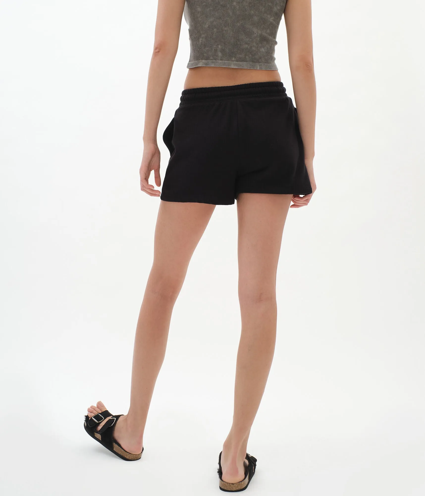 Aeropostale Solid Slouchy Shorts***
