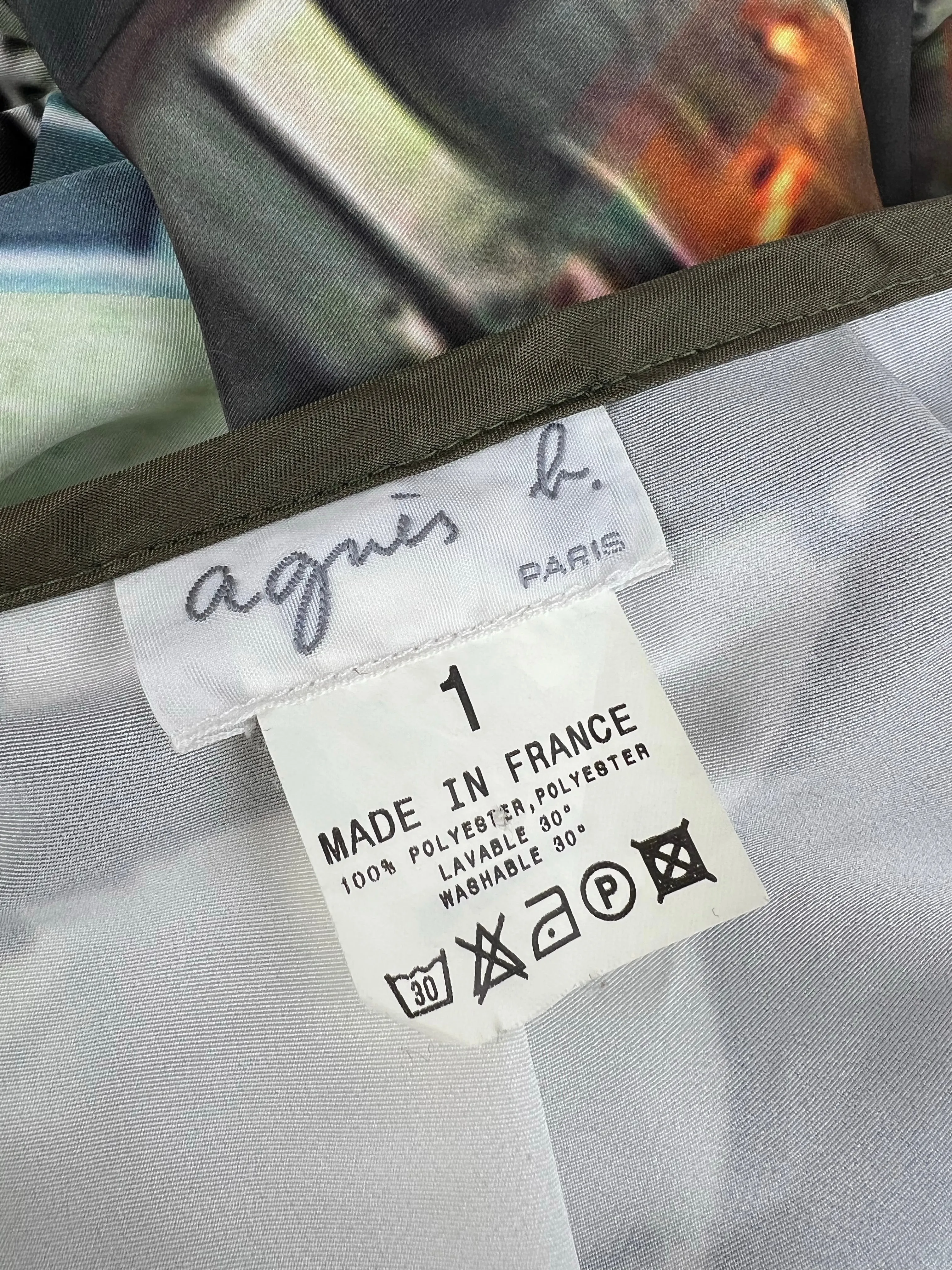 Agnes B. Cityscape Print Mini Skirt - AU8