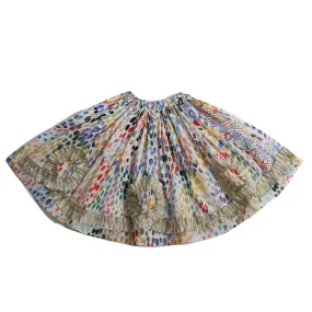 ALEXANDRA RIBBON PLEATED SKIRT