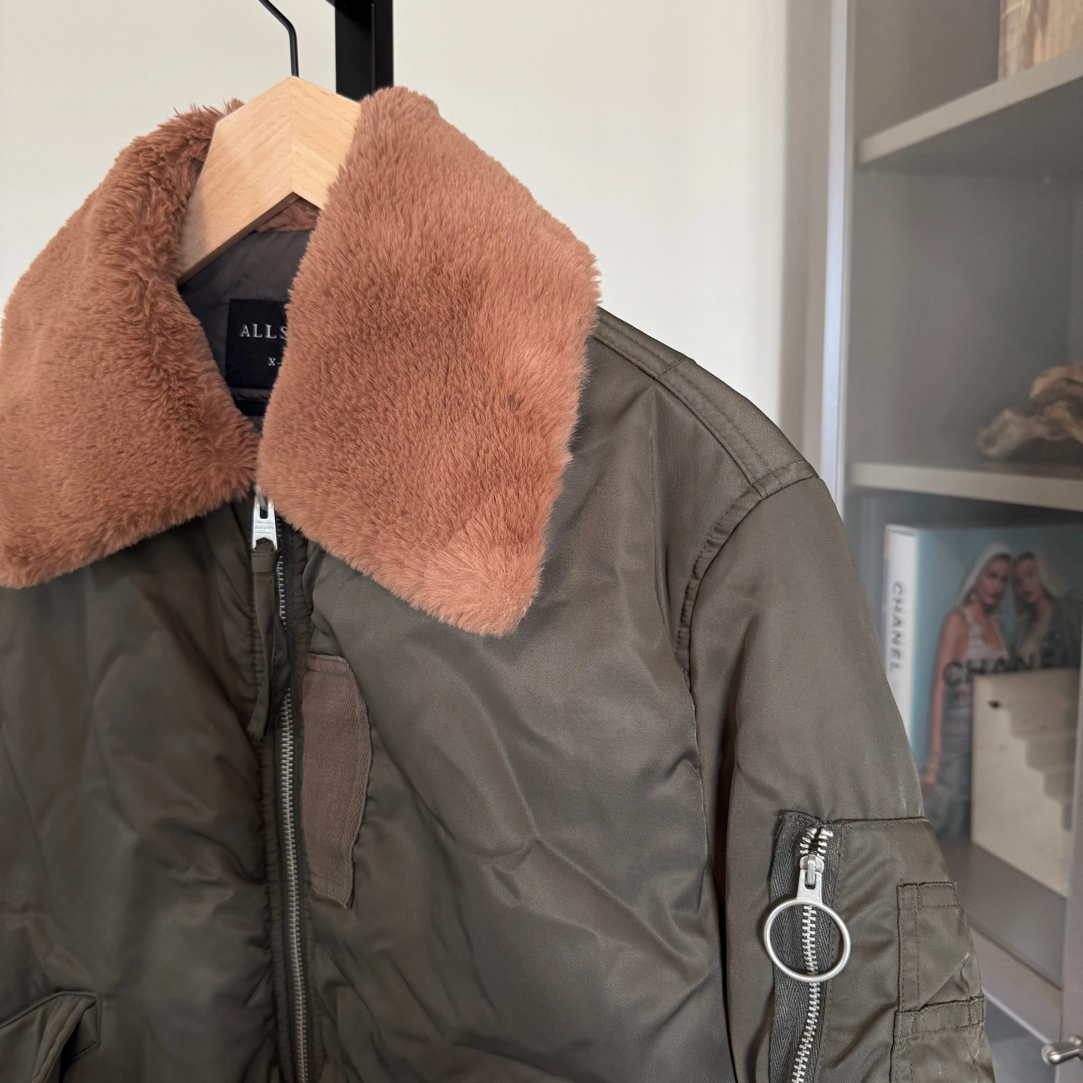 All Saints Luca Bomber Jacket