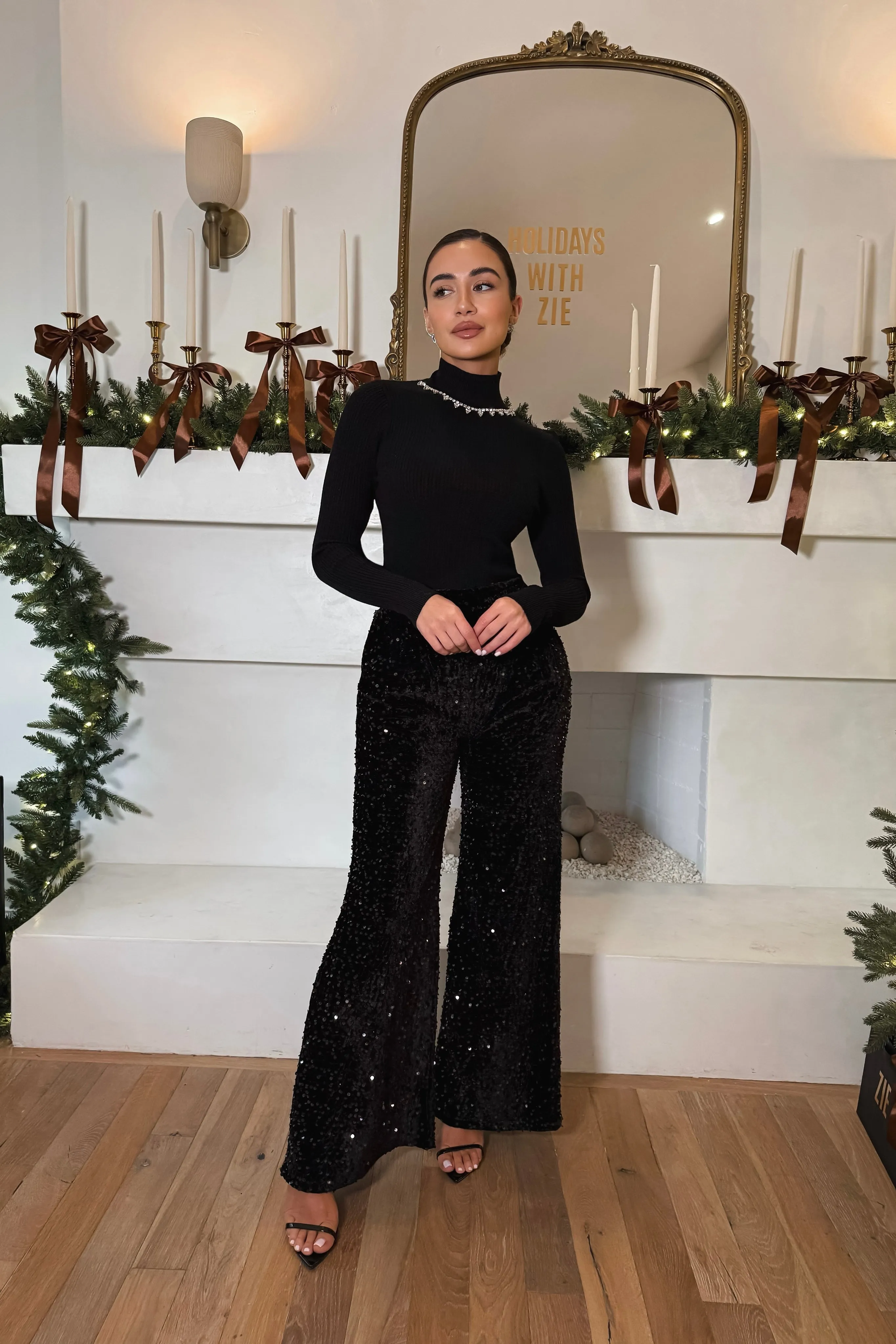 Amir Sequin Pants