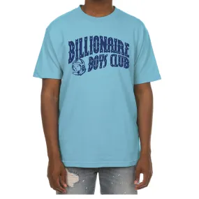 ARCH KNIT TEE BLUE TOPAZ
