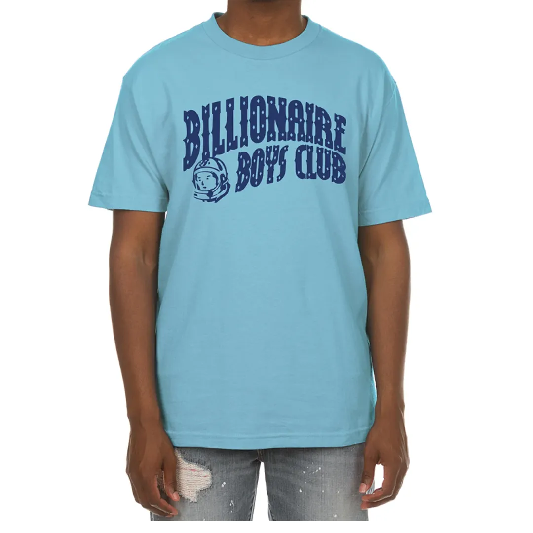 ARCH KNIT TEE BLUE TOPAZ