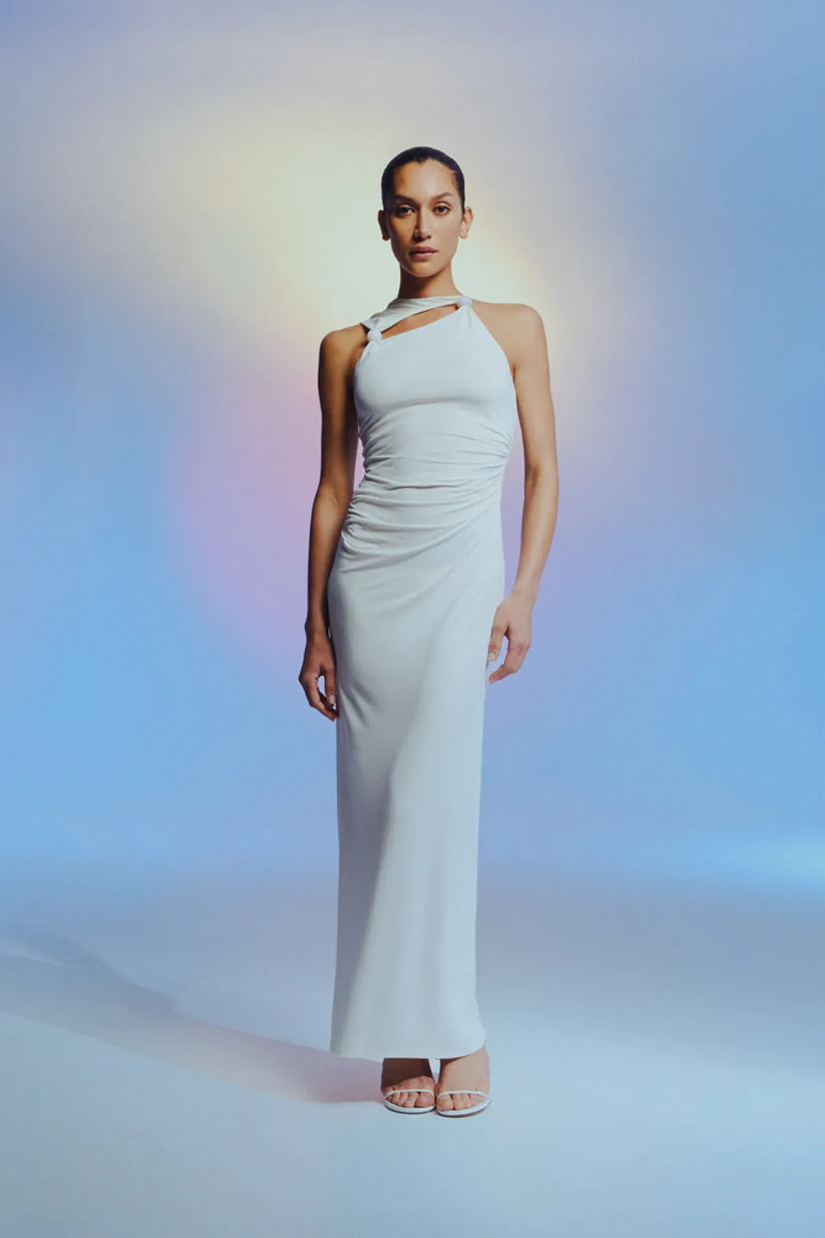Arna Cupro Maxi Dress