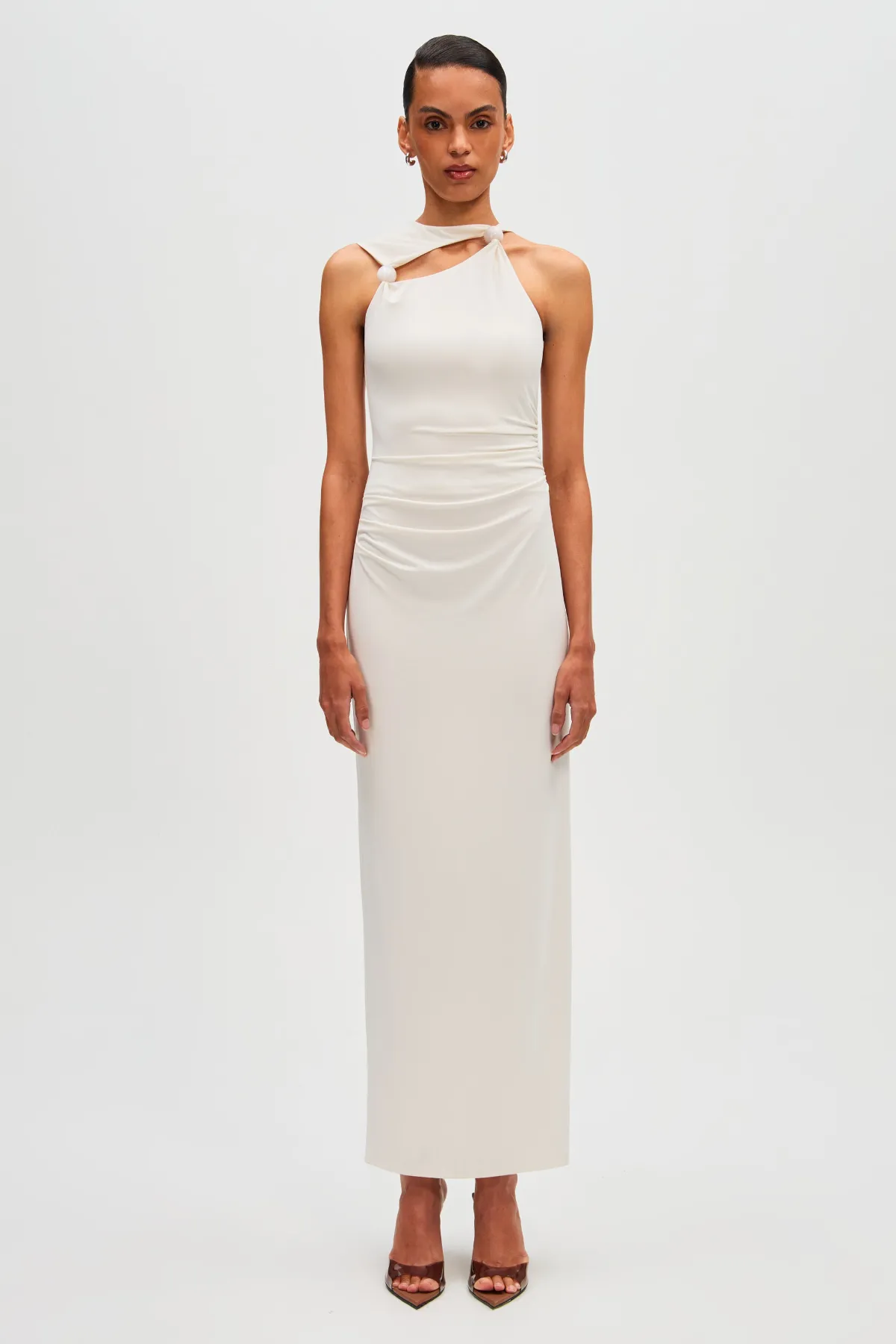 Arna Cupro Maxi Dress