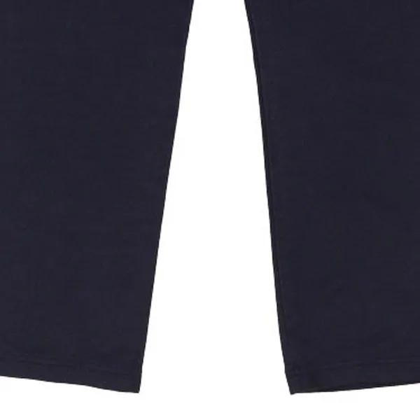 Asics Joggers - Medium Navy Cotton Blend