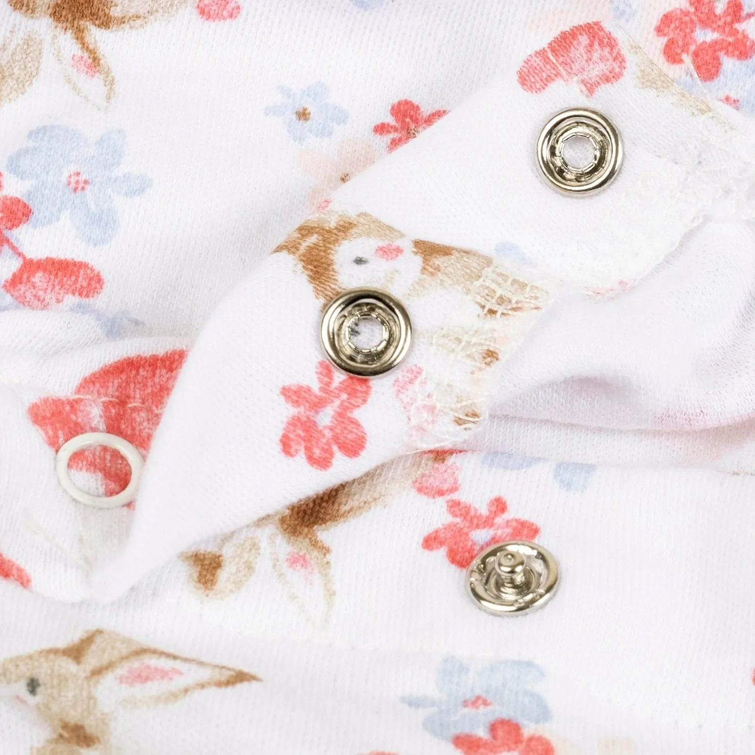Baby Moo Garden Gift Set 3 Piece With Bodysuit, Socks And Headband - Pink, White