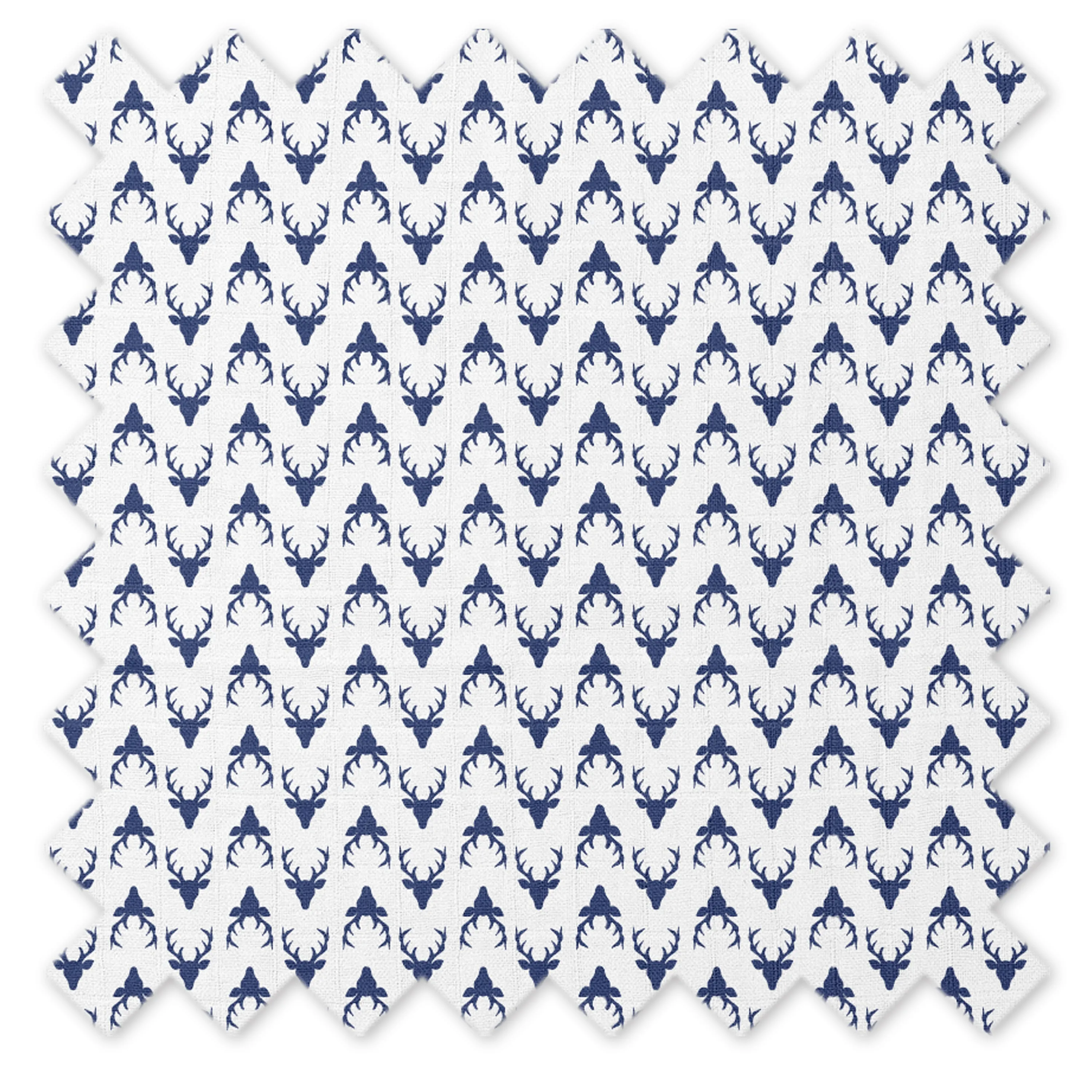 Bacati - Buck Navy Muslin Nursing Scarf
