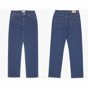 Basic Denim Trousers - Multiple Colors