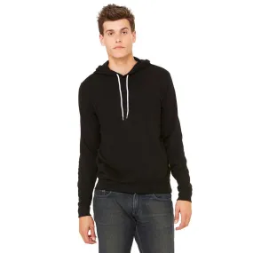 Bella   Canvas Unisex Black Pullover Hoodie