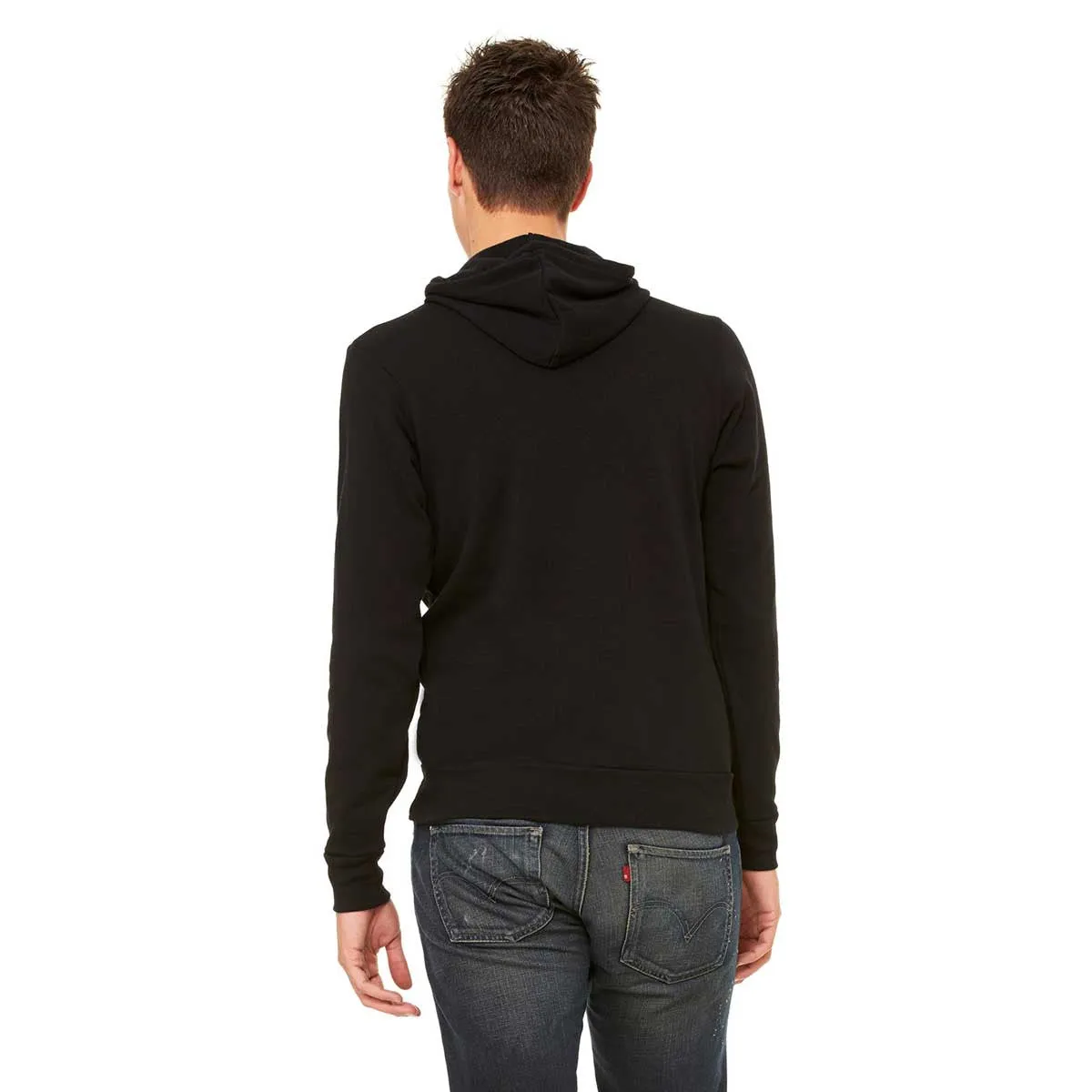 Bella   Canvas Unisex Black Pullover Hoodie