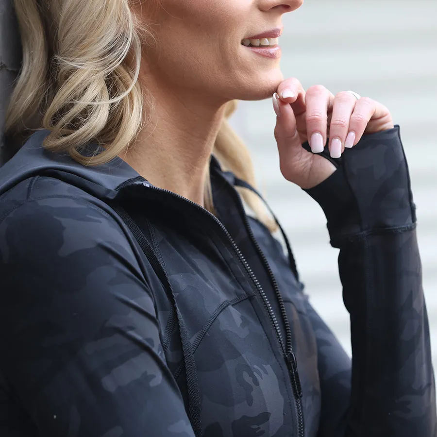 Black Camo Jacket