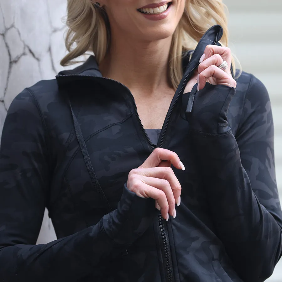 Black Camo Jacket