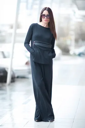 Black Jumpsuit OLIVIA
