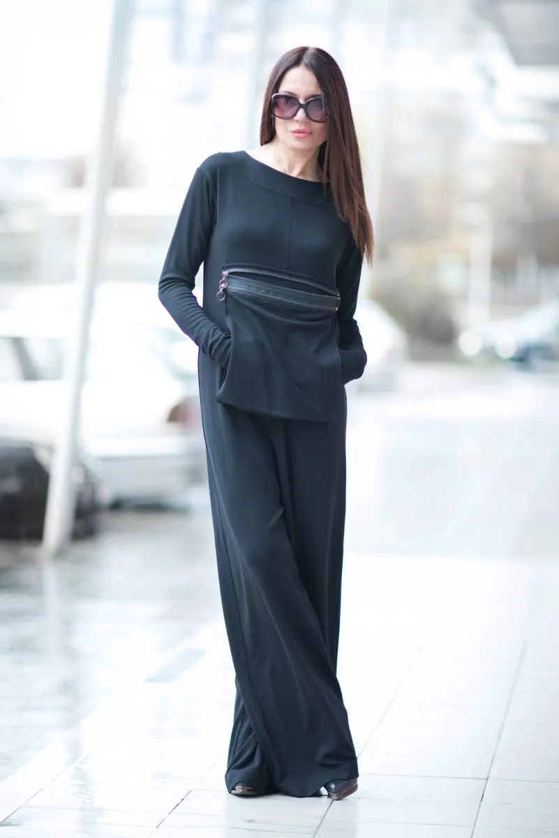 Black Jumpsuit OLIVIA