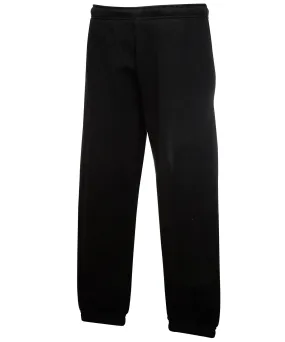 Black - Kids classic elasticated cuff jog pants