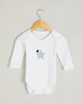 Blue Star Long Sleeve Bodysuit