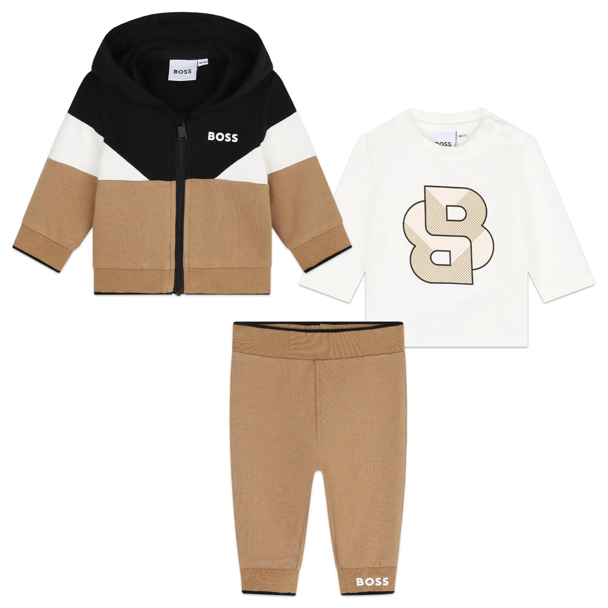 BOSS Baby Boys Cotton Tracksuit Set