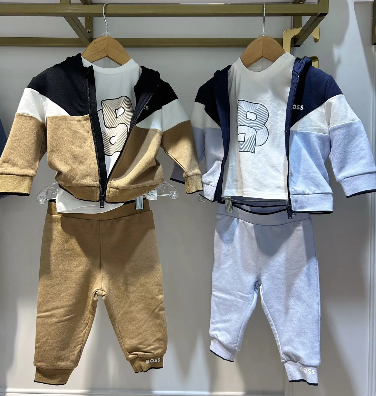 BOSS Baby Boys Cotton Tracksuit Set