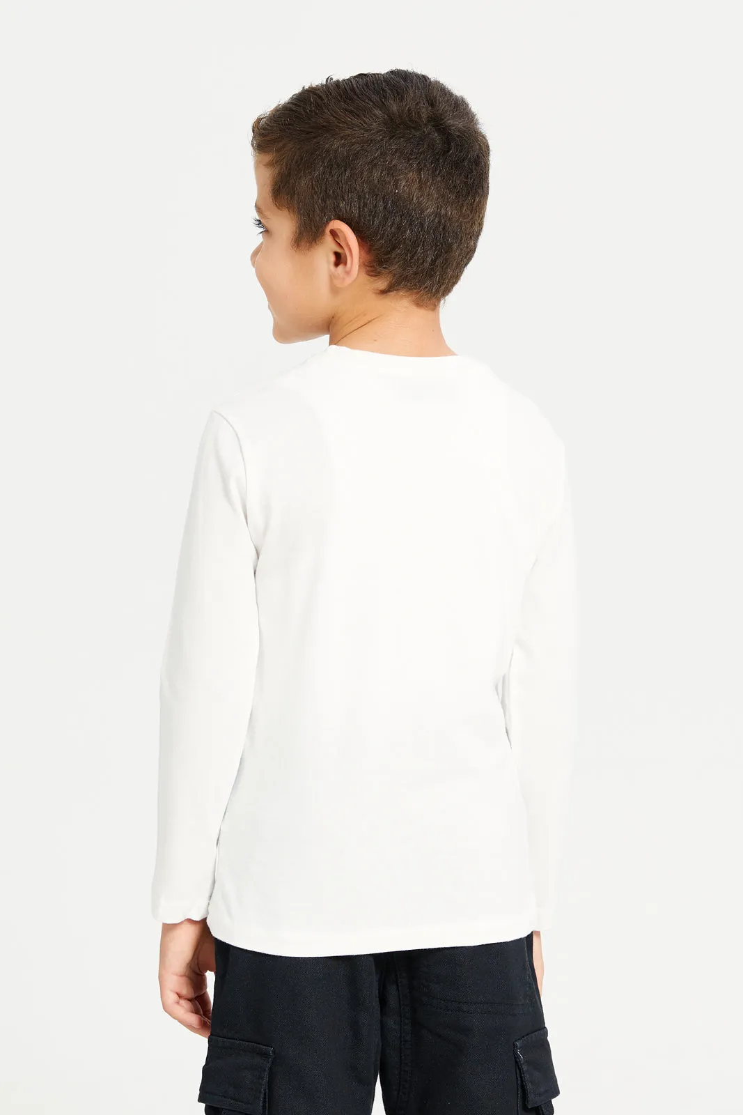 Boys Enjoy Your Travel Print T-Shirt