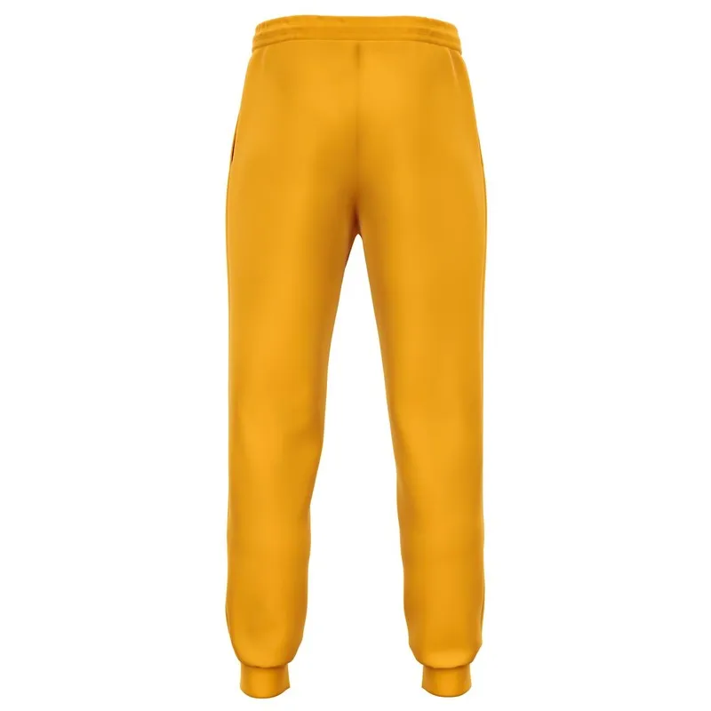 Bright Orange Joggers | Unisex | with PLUS sizes | Bright Pure Orange | C0M38Y100K0
