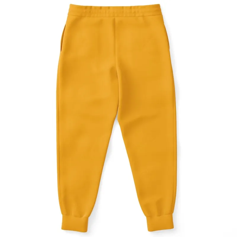 Bright Orange Joggers | Unisex | with PLUS sizes | Bright Pure Orange | C0M38Y100K0