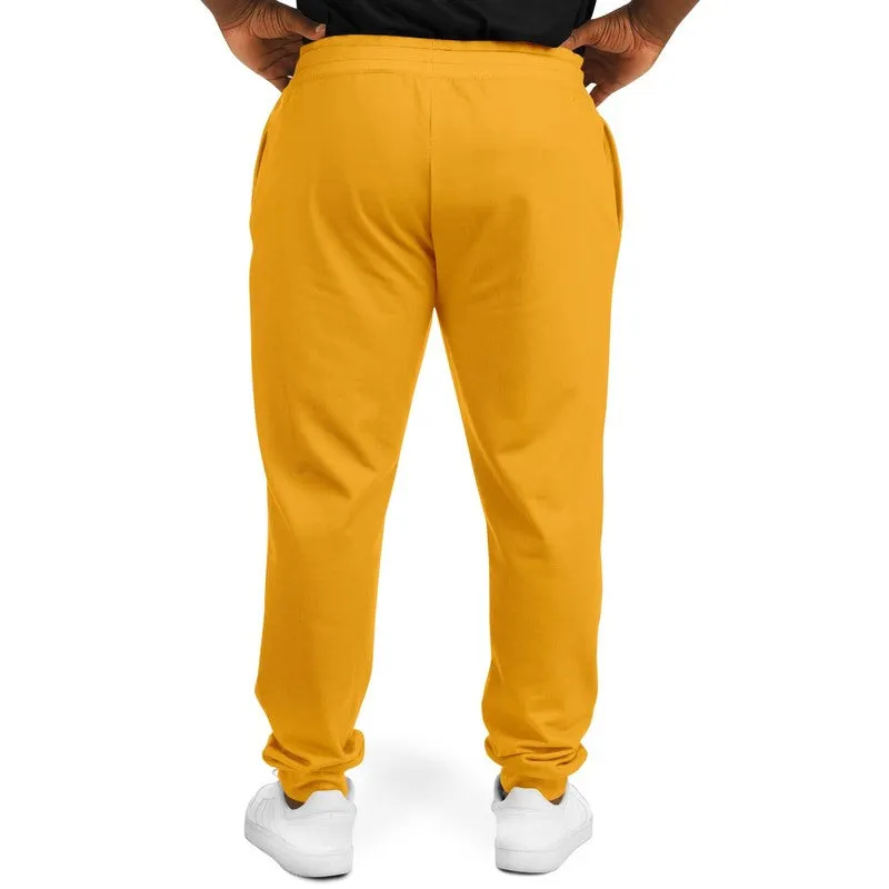 Bright Orange Joggers | Unisex | with PLUS sizes | Bright Pure Orange | C0M38Y100K0