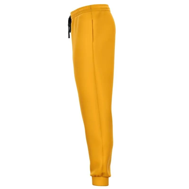 Bright Orange Joggers | Unisex | with PLUS sizes | Bright Pure Orange | C0M38Y100K0