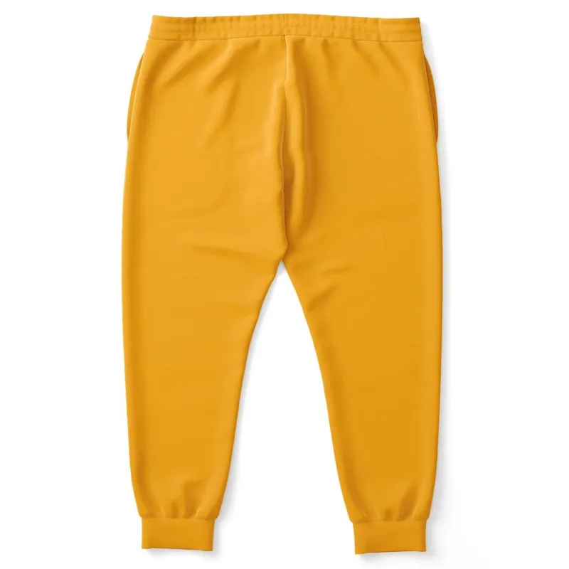Bright Orange Joggers | Unisex | with PLUS sizes | Bright Pure Orange | C0M38Y100K0