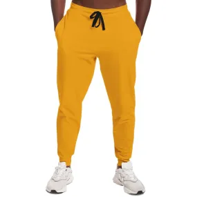 Bright Orange Joggers | Unisex | with PLUS sizes | Bright Pure Orange | C0M38Y100K0