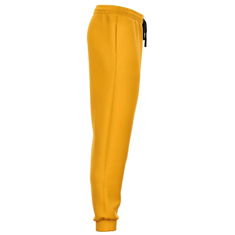 Bright Orange Joggers | Unisex | with PLUS sizes | Bright Pure Orange | C0M38Y100K0