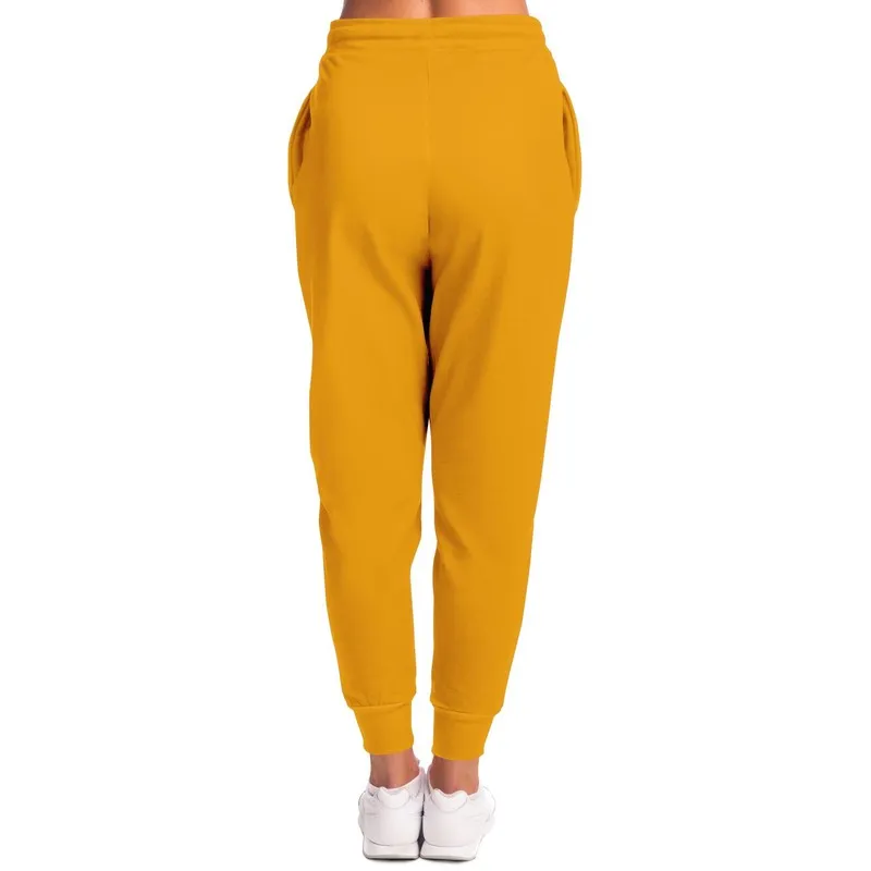 Bright Orange Joggers | Unisex | with PLUS sizes | Bright Pure Orange | C0M38Y100K0