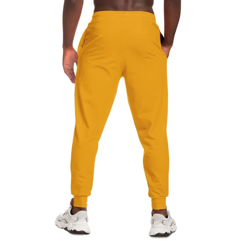 Bright Orange Joggers | Unisex | with PLUS sizes | Bright Pure Orange | C0M38Y100K0