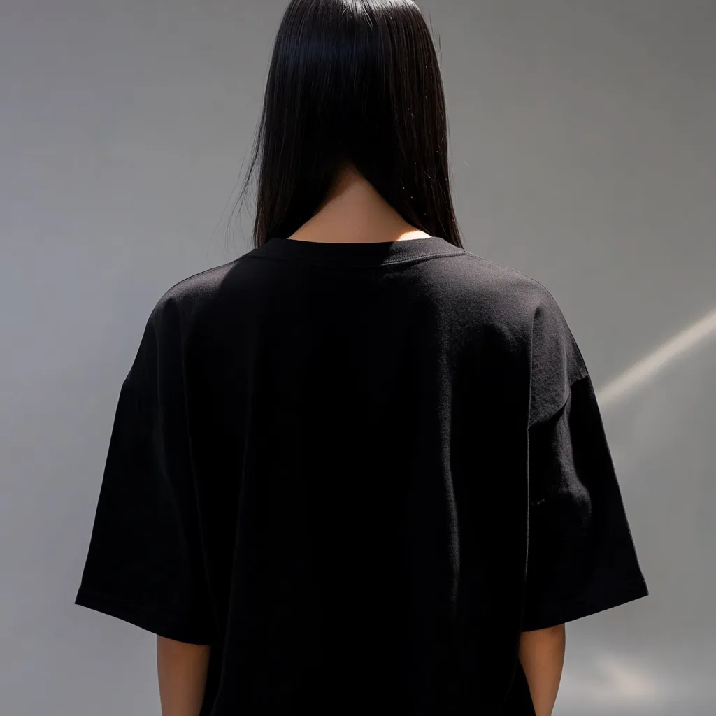 Butterfly Neon Design Premium Oversized Cotton Tshirt