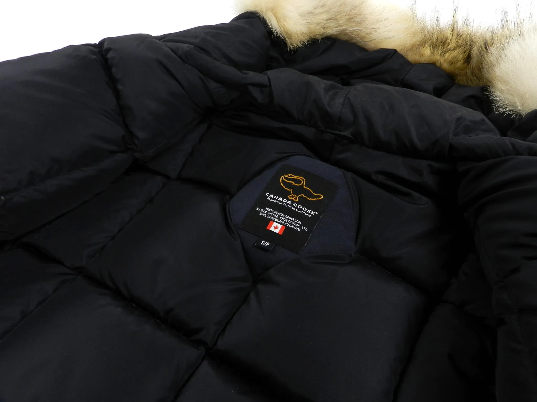 Canada Goose Black Expedition Parka - S