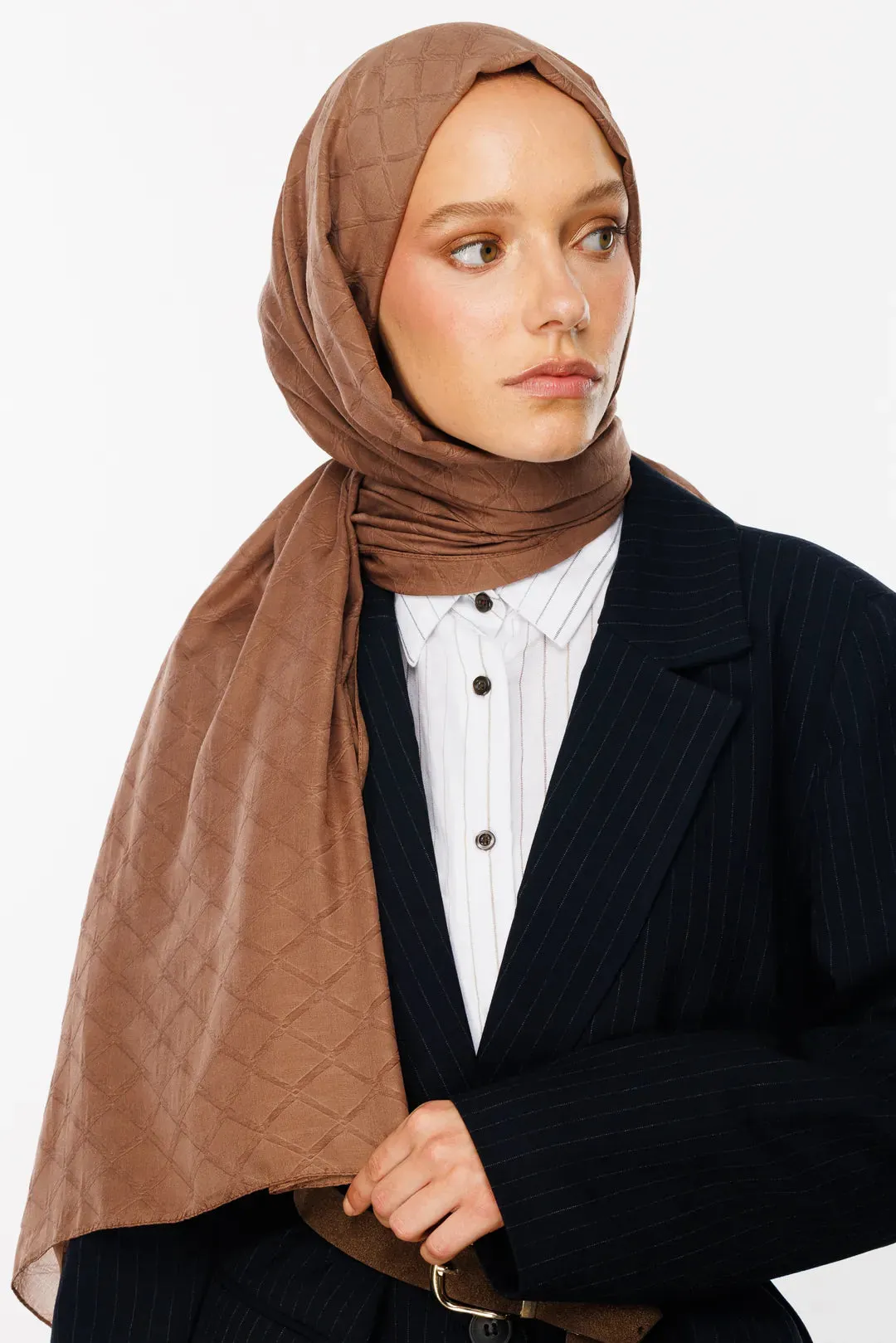 Canyon Bamboo Jacquard Hijab