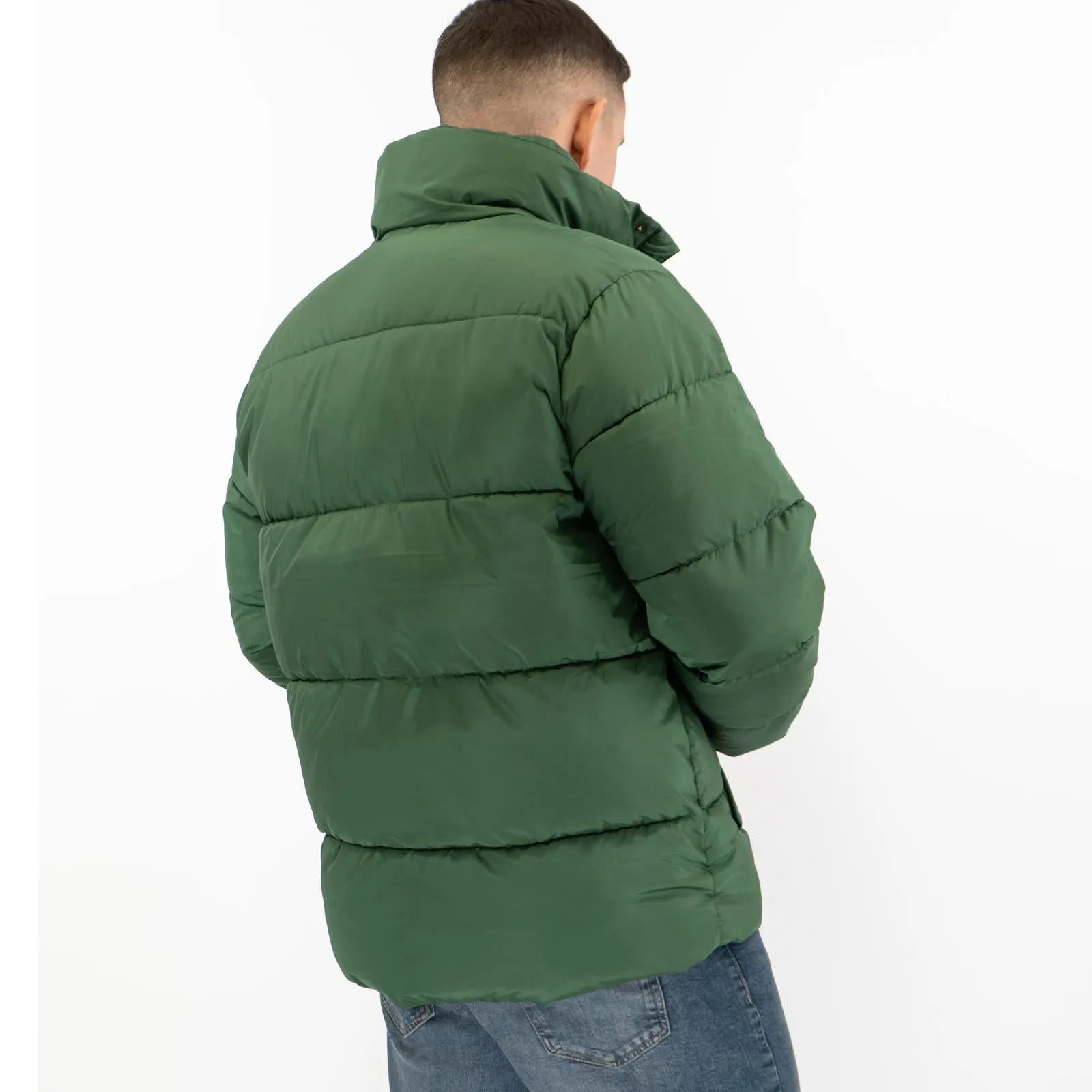 Carhartt WIP Mens Doville Water Repellent Puffer Jacket Green