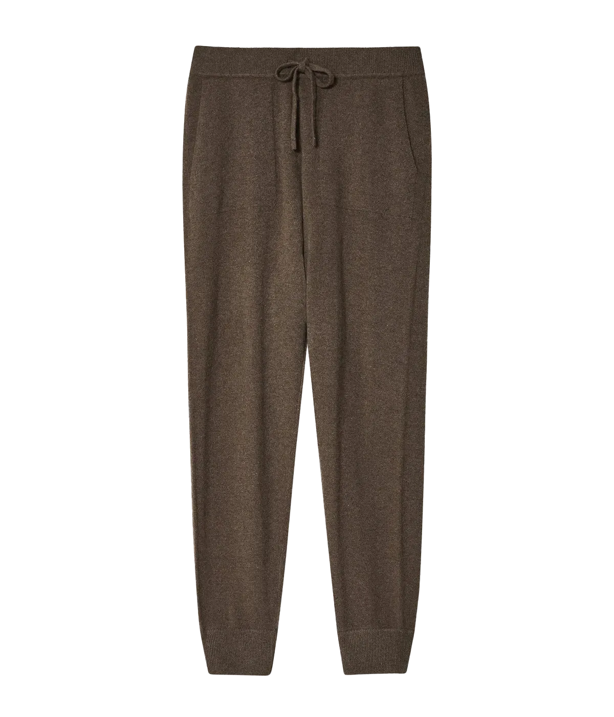 Cashmere Jogger in Russet Brown