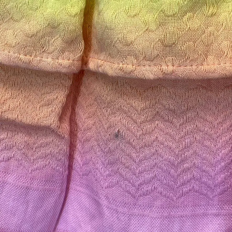 CECILIE COPENHAGEN Women's Tie-Dye Nola Smocked Layered Mini Skirt SZ XS