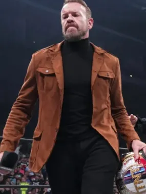 Christian Cage AEW Dynamite Brown Blazer