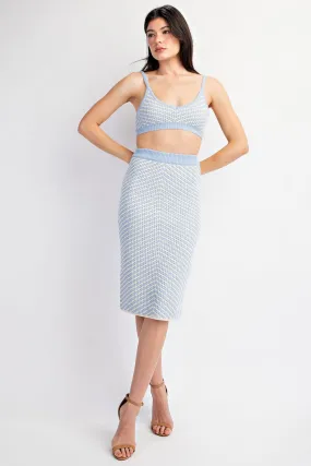 Coastal Knit Bra Top