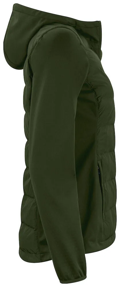 Cutter & Buck Oak Harbor Ladies Hybrid Jacket | Hooded | Quilted Body | 4 Colours | XS-2XL