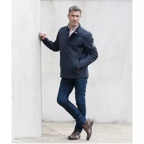Cutter & Buck Parkdale Men's Quilted Jacket | Full Zip | Lightly Padded | Navy | S-4XL