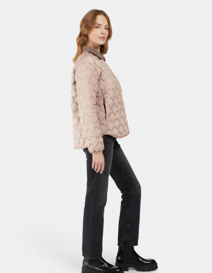 Didriksons Bim Jacket in Ash Brown