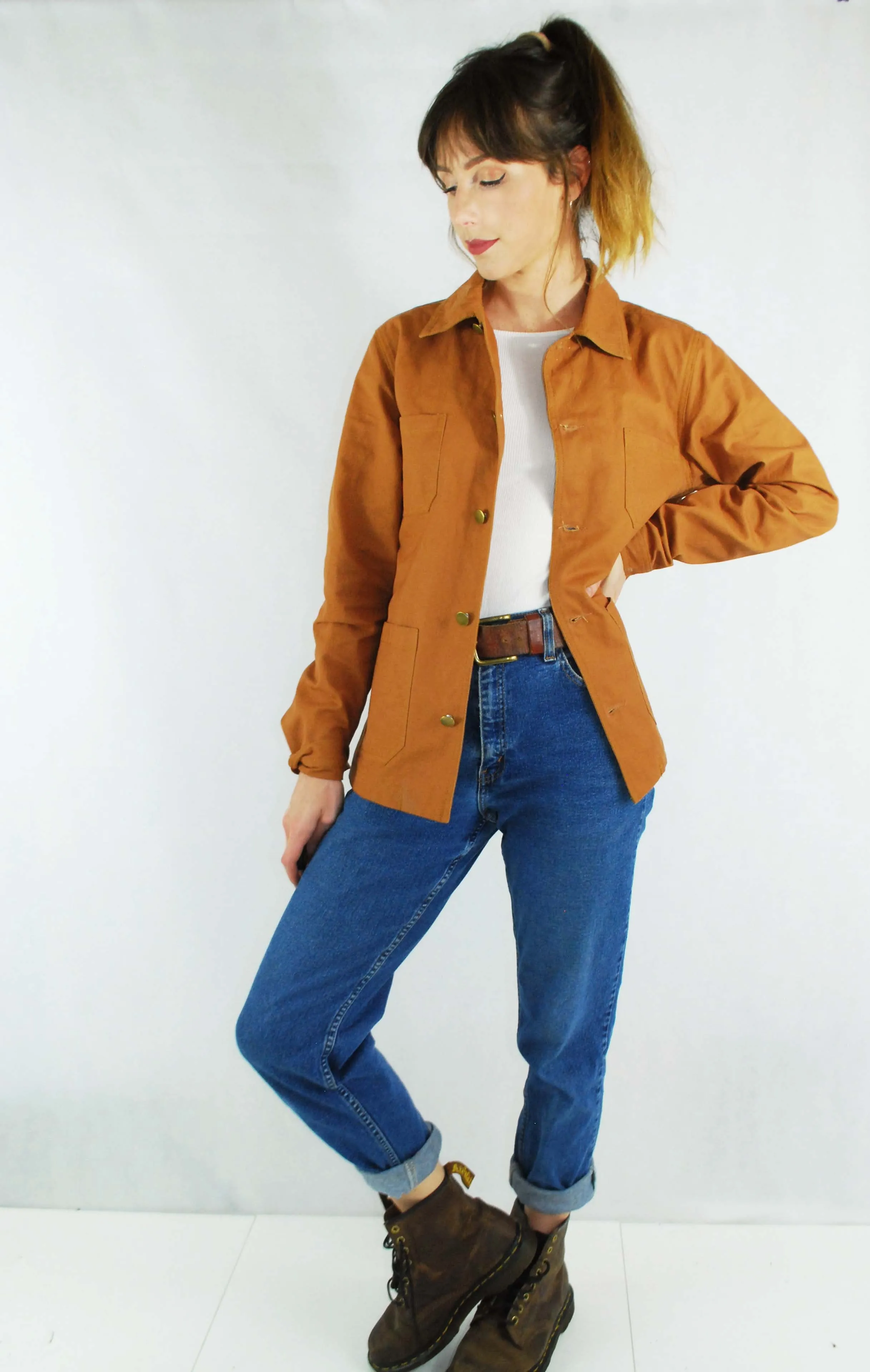 Duck Brown Canvas Workwear Jacket