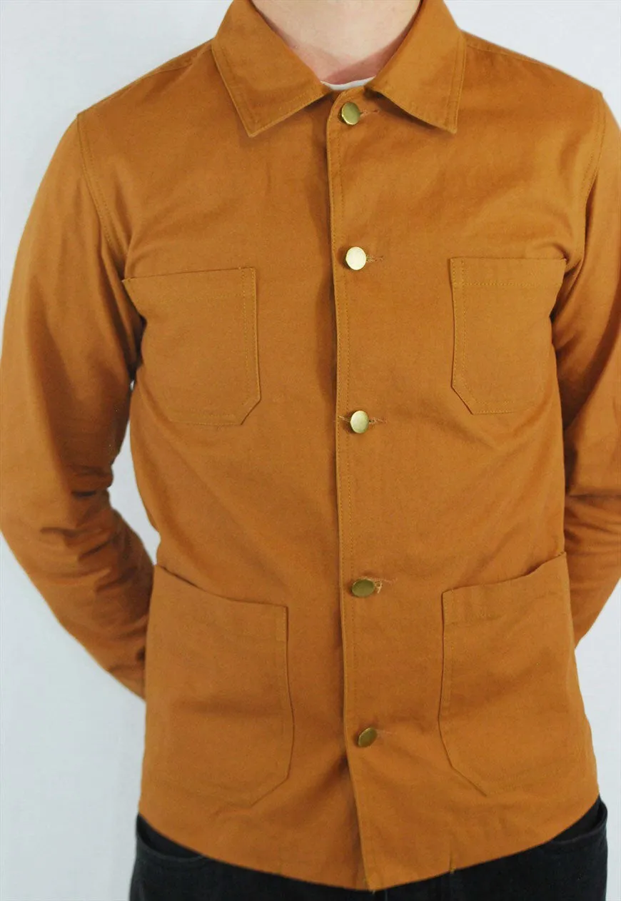 Duck Brown Canvas Workwear Jacket