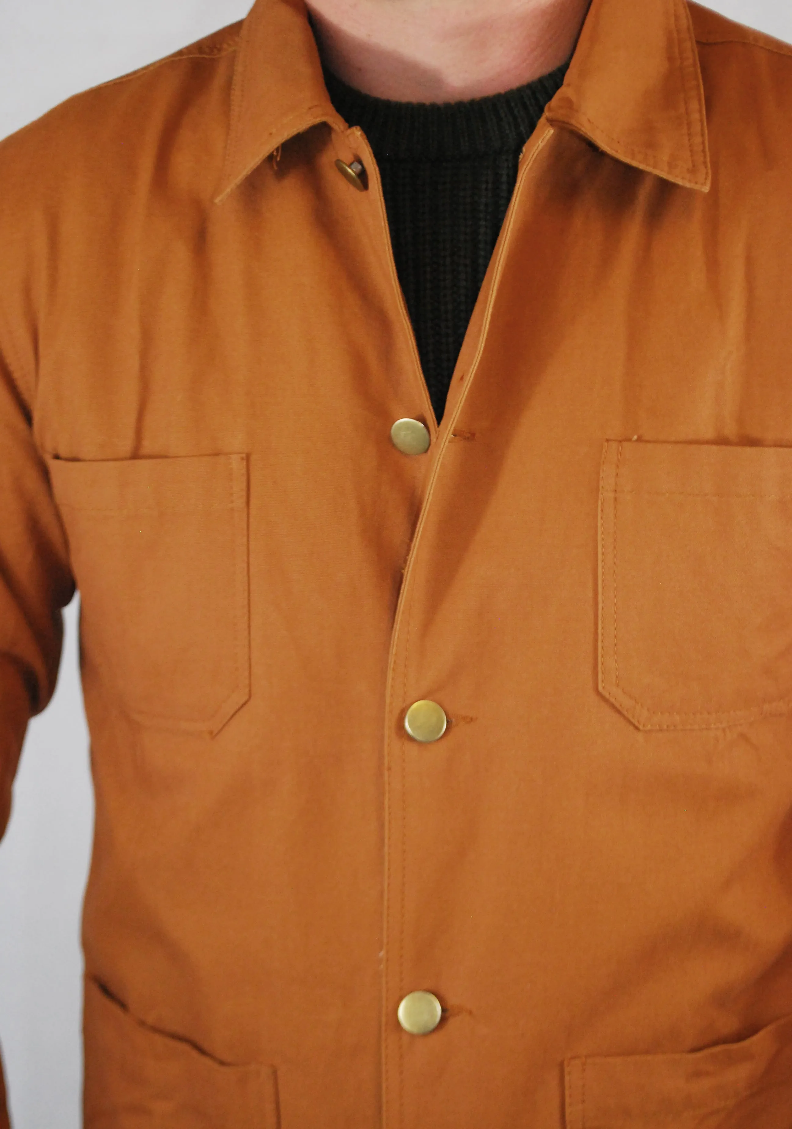 Duck Brown Canvas Workwear Jacket